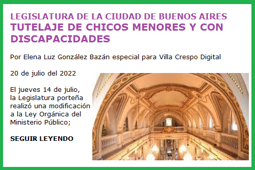 LEGISLATURA TUTELAJE